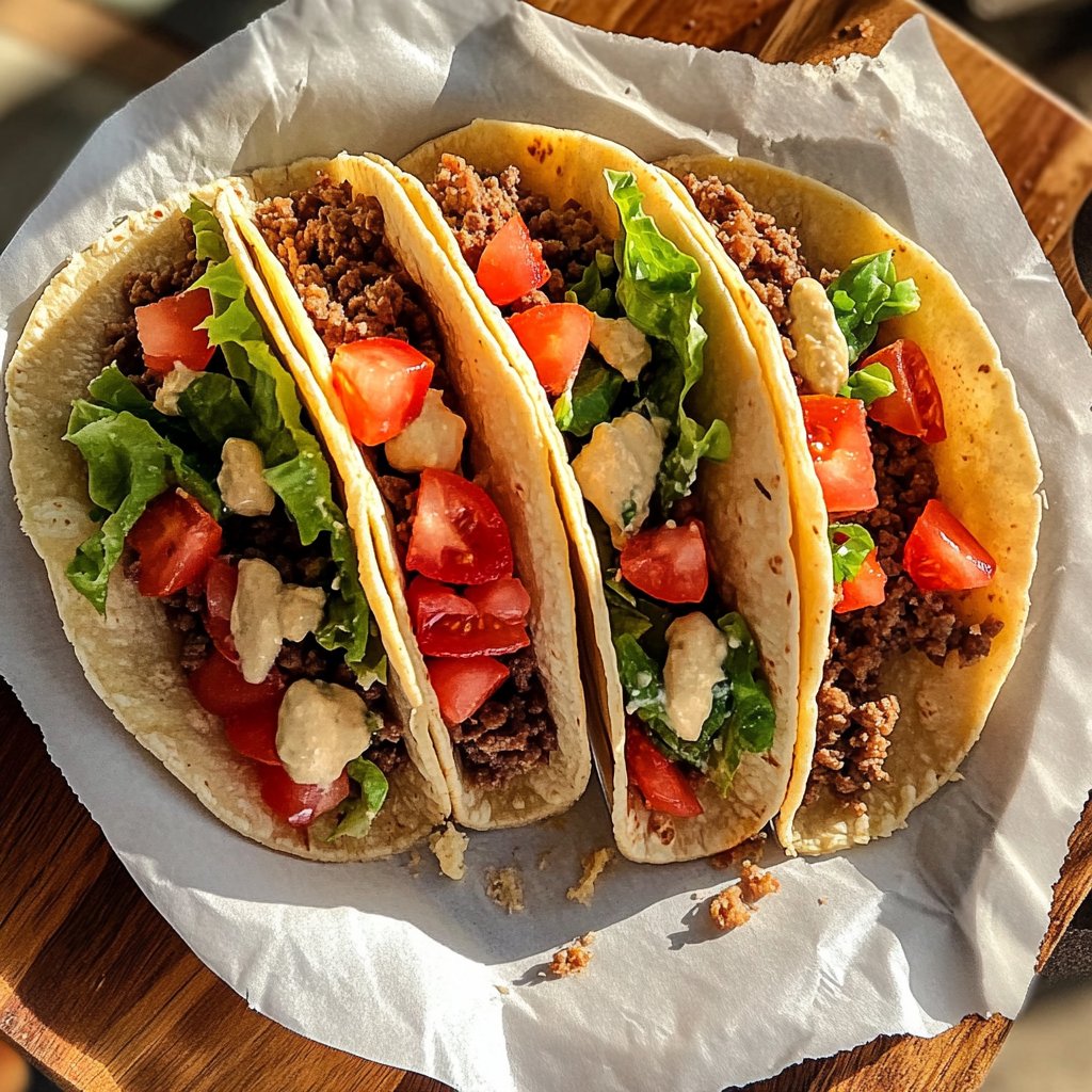 Hackfleisch Tacos Füllung