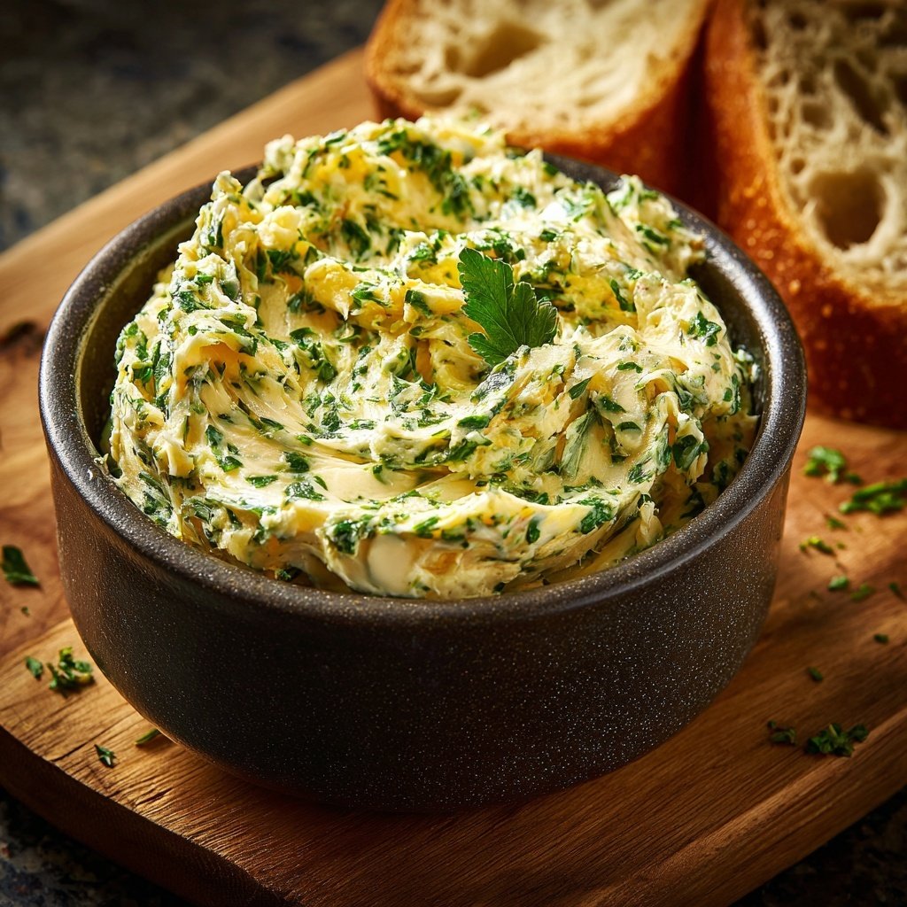 Knoblauch Kräuterbutter Für Grillabende